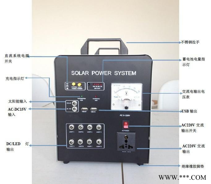 太陽能小系統(tǒng)太陽能led燈串led太陽能路燈led雙頭筒燈