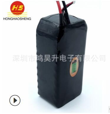 廠家批發(fā)24V 12A 18650電池組LED庭院景觀燈太陽能路燈專用鋰電池