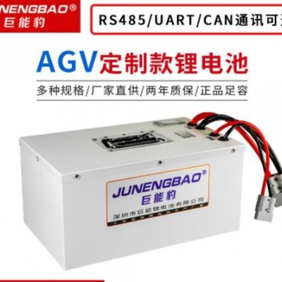 24V60Ah磷酸鐵鋰AGV小車牽引車大功率機器人設備動力電池