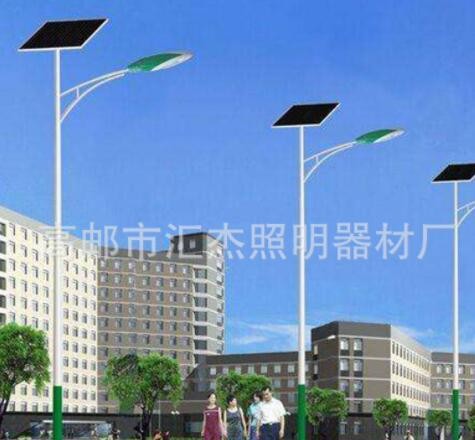 太陽能路燈 一體化太陽能路燈 單臂LED道路照明燈 庭院路燈套件