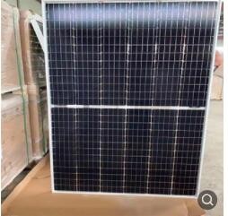 隆基樂葉光伏板370W 單晶硅太陽能光伏發(fā)電板 太陽能電池板組件