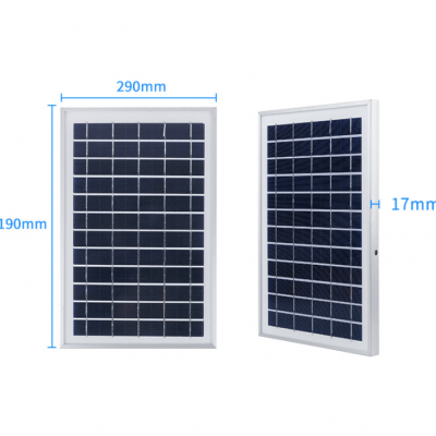 太陽能多晶光伏板6V6W便攜USB移動手機充電 戶外太陽能充電板6V3W