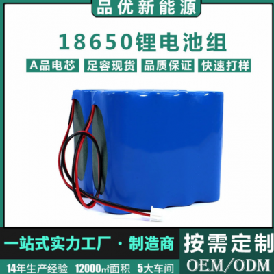 18650電池組應(yīng)急燈迷霧啟動(dòng)電源噴霧器釣魚燈采摘機(jī)兒童車鋰電池